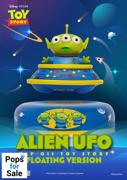 Toy Story Egg Attack Floating Model Alien UFO 6 cm