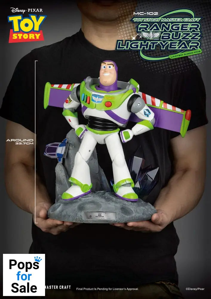 Toy Story Master Craft Statue Ranger Buzz Lightyear 34 cm