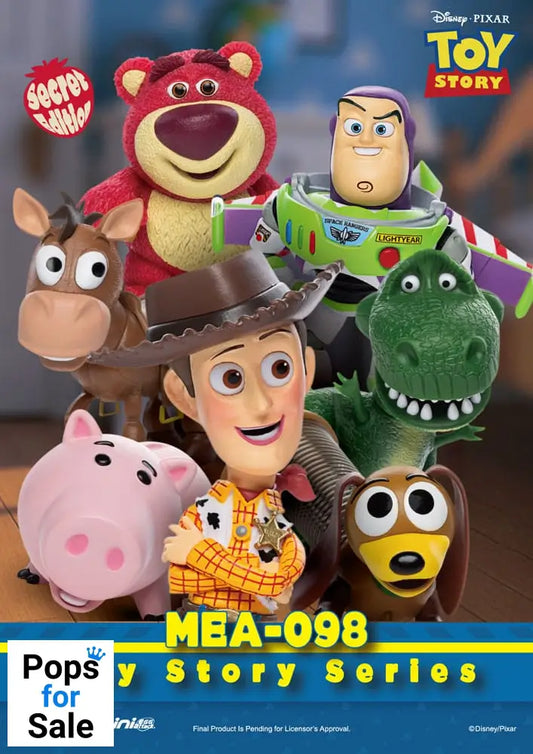 Toy Story Mini Egg Attack Blind Box Figures Series 2 7 cm Assortment (6) Mini-figures,Blind Boxes