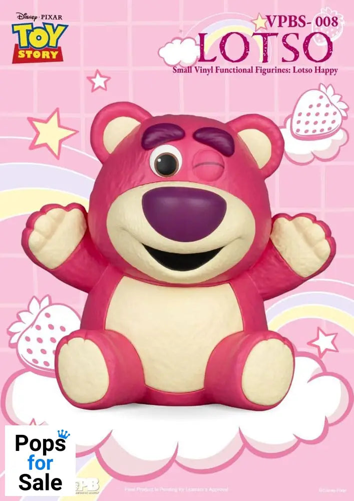 Toy Story Piggy Vinyl Bank Lotso Happy Vers. 25 cm