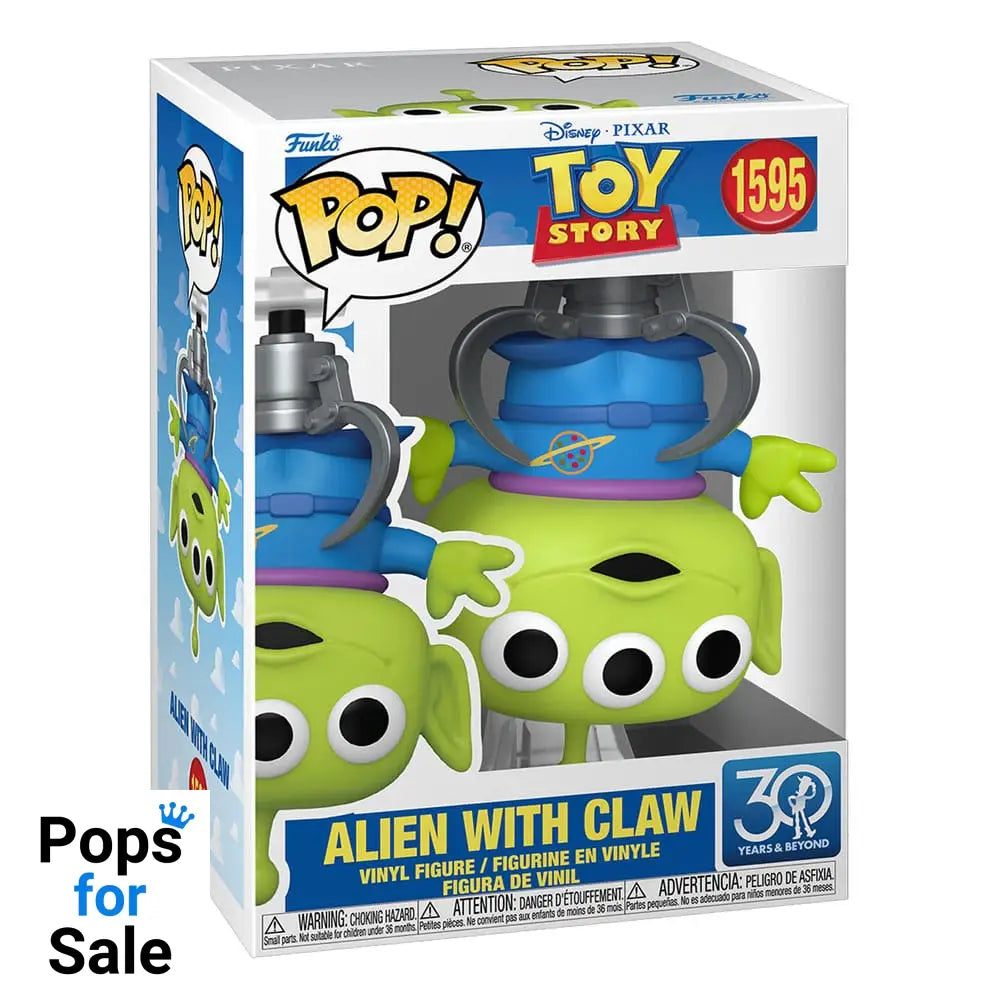 Toy Story POP! Disney Vinyl Figures Alien with Claw (30th Anniversary) 9 cm
