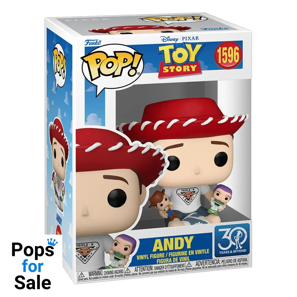 Toy Story POP! Disney Vinyl Figures Andy (30th Anniversary) 9 cm