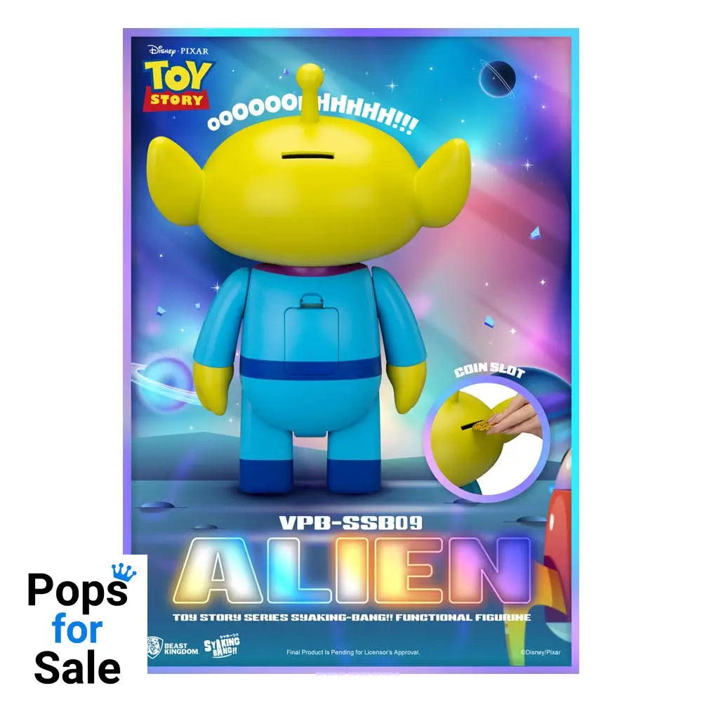 Toy Story Syaking Bang Series PVC coin bank Alien 33 cm