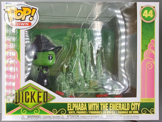 44 Elphaba with the Emerald City - Town - Wicked Funko POP - Brand New