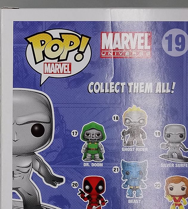 19 Silver Surfer - Marvel - Funko POP - Box Damaged