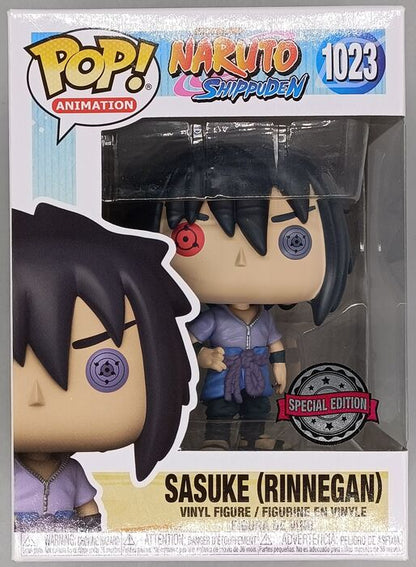 #1023 Sasuke (Rinnegan) - Naruto Shippuden - Box Damaged Funko POP