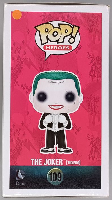 #109 The Joker (Tuxedo) - Suicide Squad - Box Damaged Funko POP