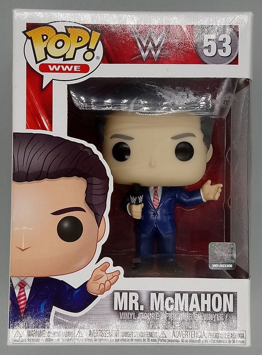 53 Mr. McMahon - WWE - Box Damaged Funko POP