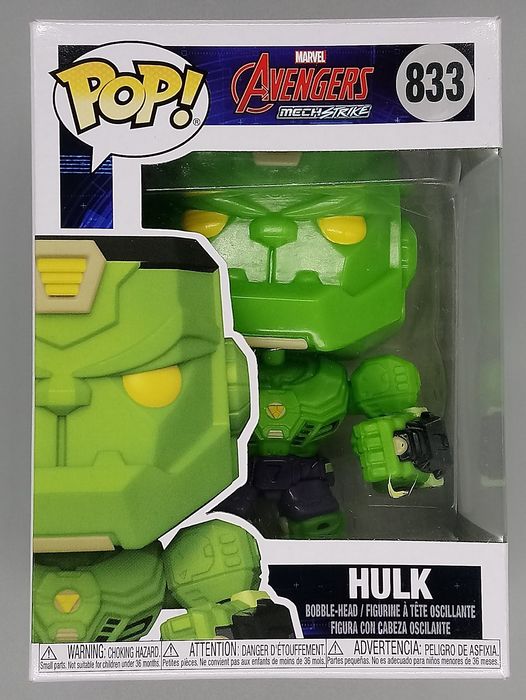 #833 Mech-Hulk - Marvel Avengers Mech Strike - Box Damaged Funko POP