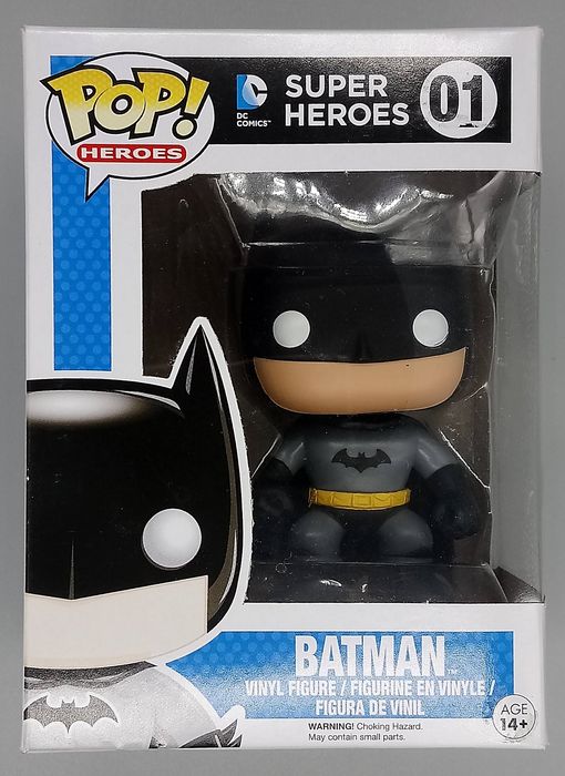 #01 Batman (DC Super Heroes) - Box Damaged Funko POP