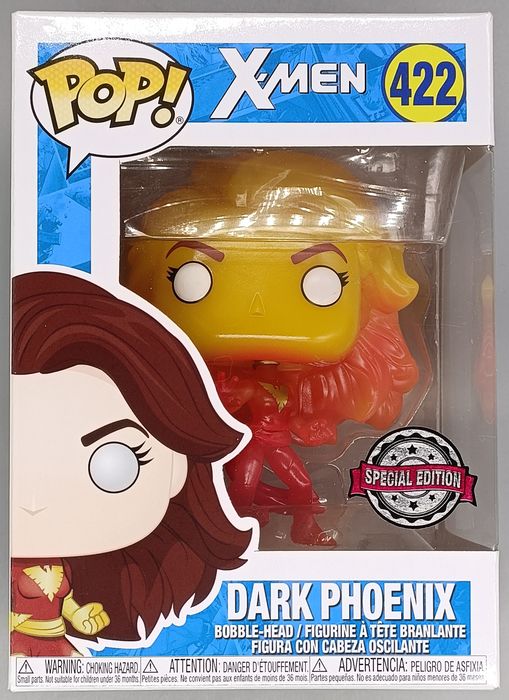 #422 Dark Phoenix (Action Pose- Orange) Marvel - 2019 Con Funko POP