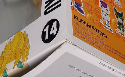 14 Super Saiyan Goku - Dragon Ball Z Box Damaged Funko POP