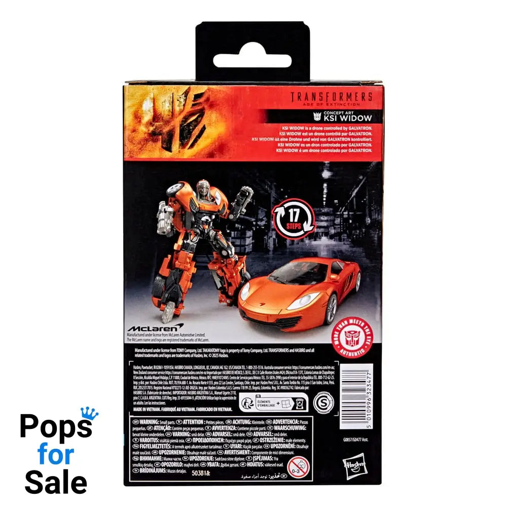 Transformers: Age of Extinction Studio Series Leader Class Action Figure Concept Art KSI Widow 11 cm