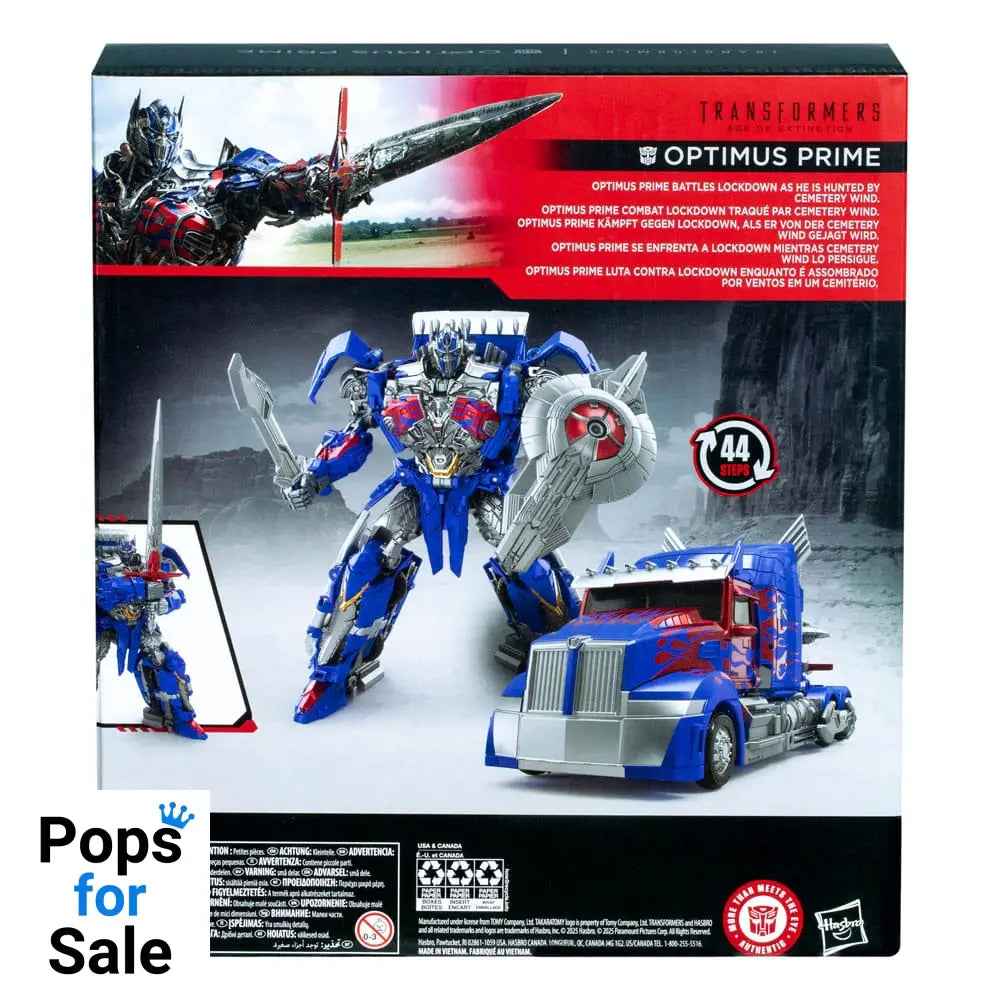 Transformers: Age of Extinction Studio Series Leader Class Action Figure Optimus Prime 21 cm