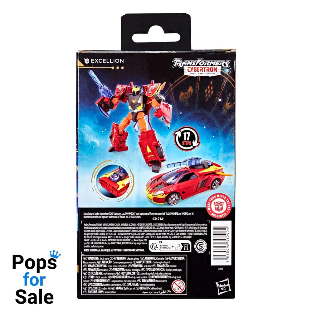 Transformers Age of the Primes Deluxe Class Action Figure Excellion 14 cm