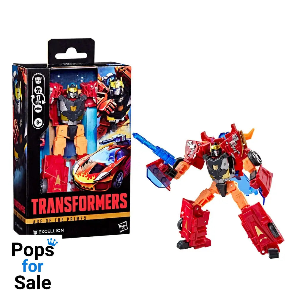 Transformers Age of the Primes Deluxe Class Action Figure Excellion 14 cm