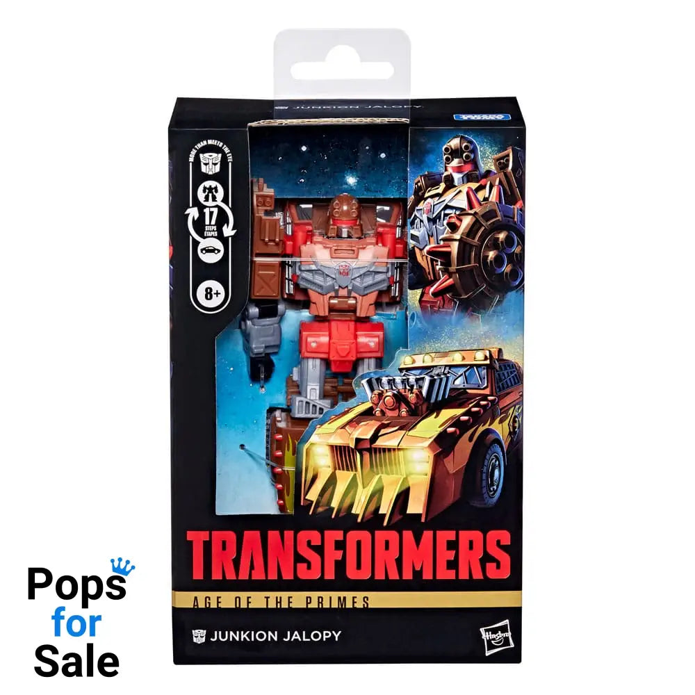 Transformers Age of the Primes Deluxe Class Action Figure Junkion Jalopy 14 cm