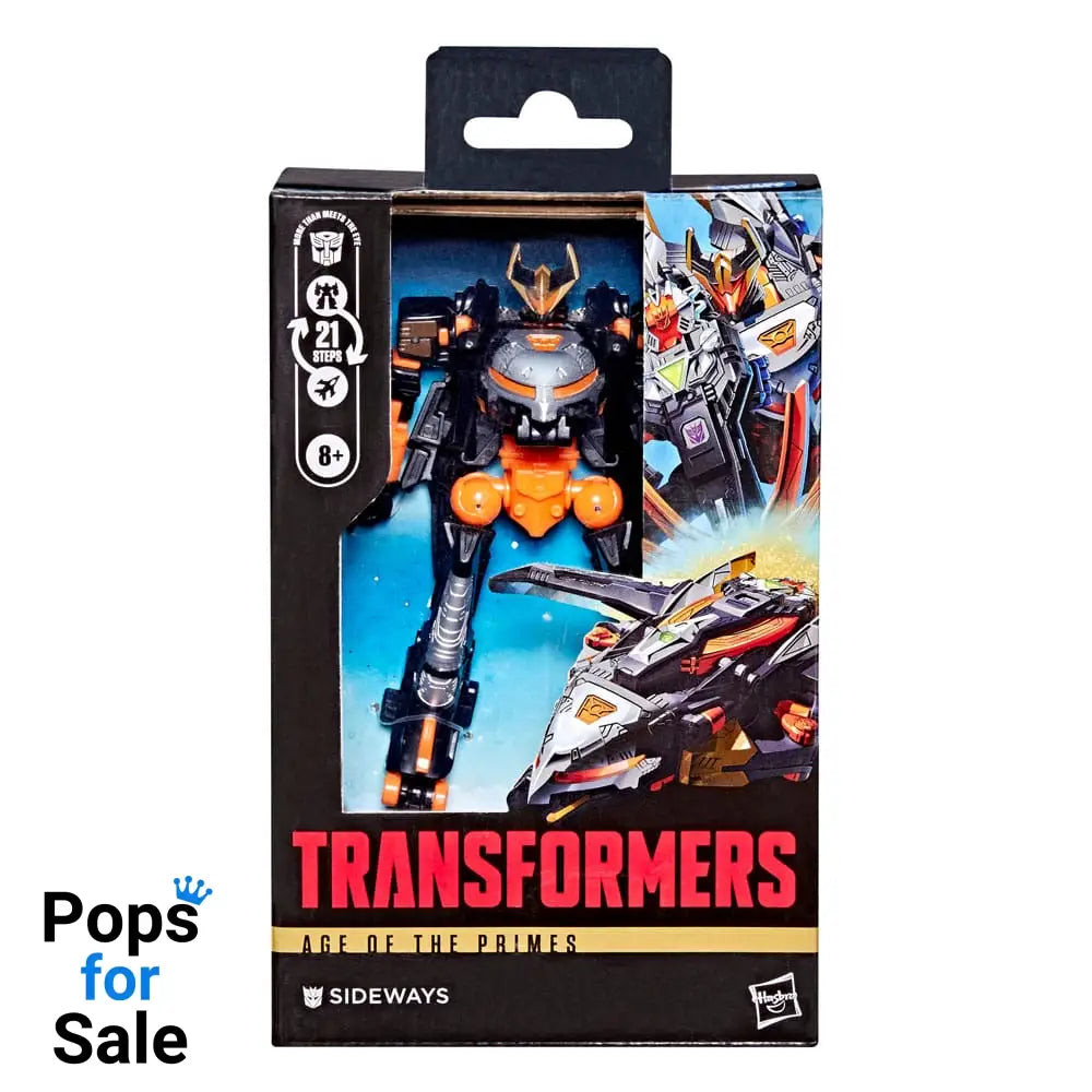 Transformers Age of the Primes Deluxe Class Action Figure Sideways 14 cm