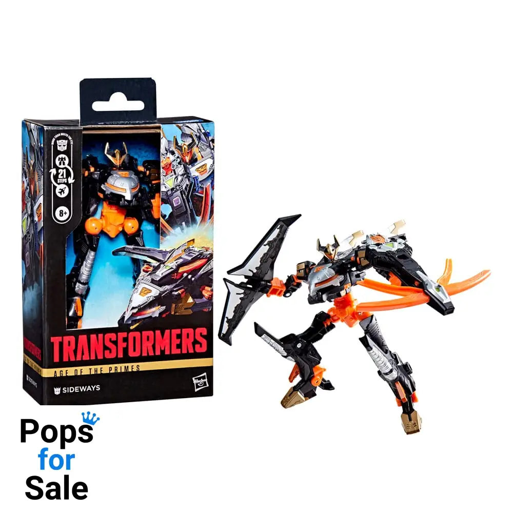 Transformers Age of the Primes Deluxe Class Action Figure Sideways 14 cm