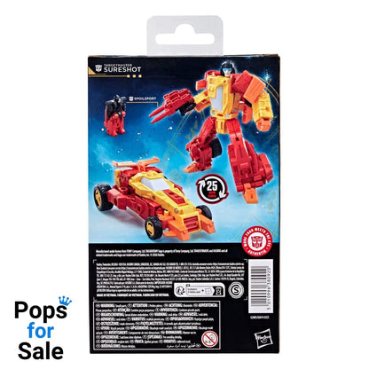 Transformers Age of the Primes Deluxe Class Action Figure Targetmaster Sureshot 14 cm