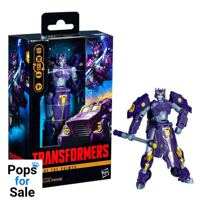 Transformers Age of the Primes Deluxe Class Action Figure The Thirteen Autobot Solus Prime 14 cm