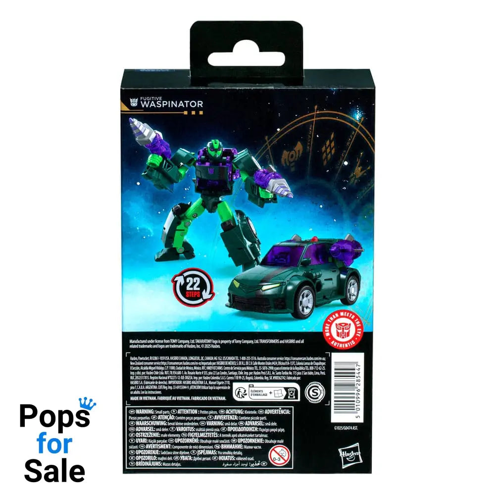 Transformers Age of the Primes Deluxe Class Action Figure The Thirteen Fugitive Waspinator 14 cm