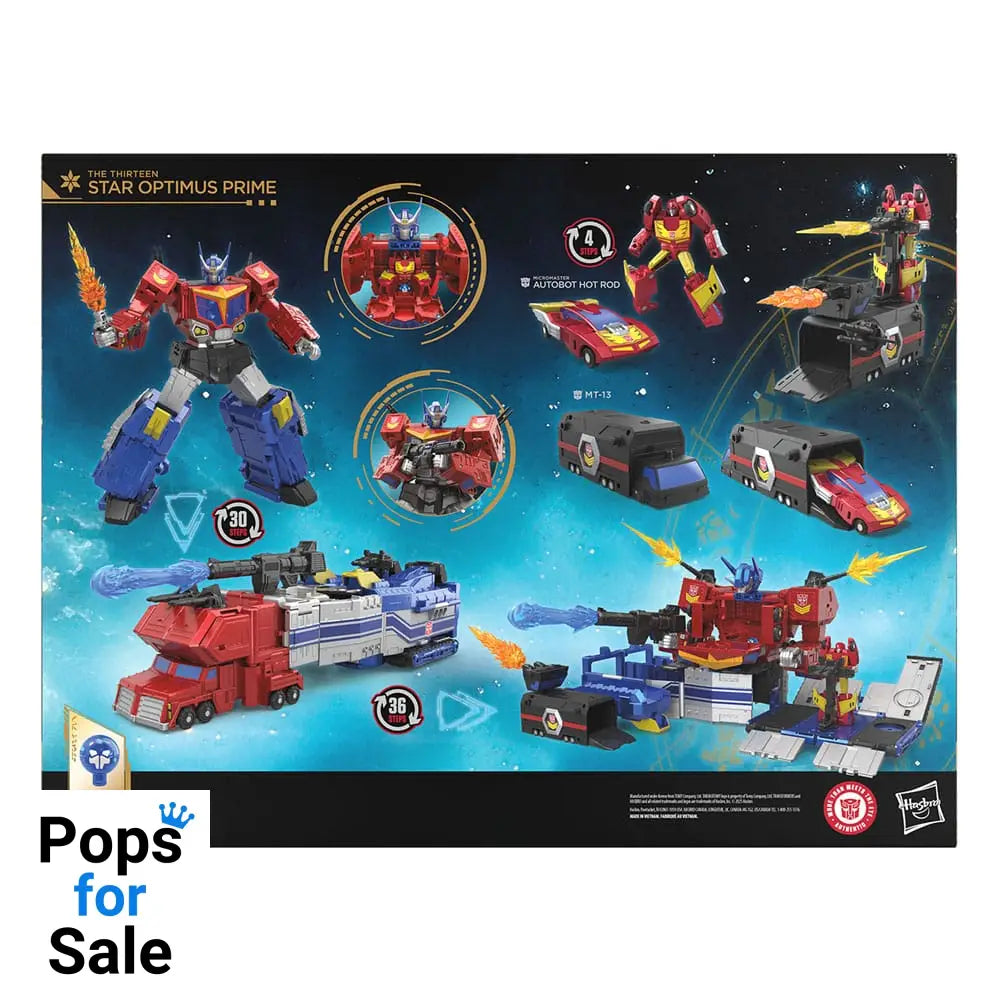 Transformers Age of the Primes Titan Class Action Figure The Thirteen Star Optimus Prime 38 cm