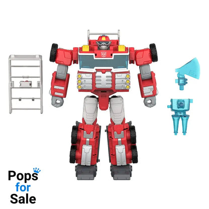 Transformers Age of the Primes Voyager Class Action Figure Rescue Bot Heatwave 18 cm