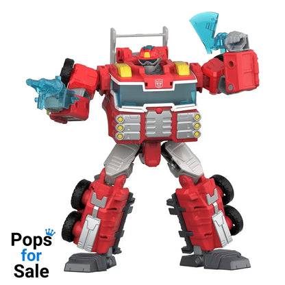 Transformers Age of the Primes Voyager Class Action Figure Rescue Bot Heatwave 18 cm