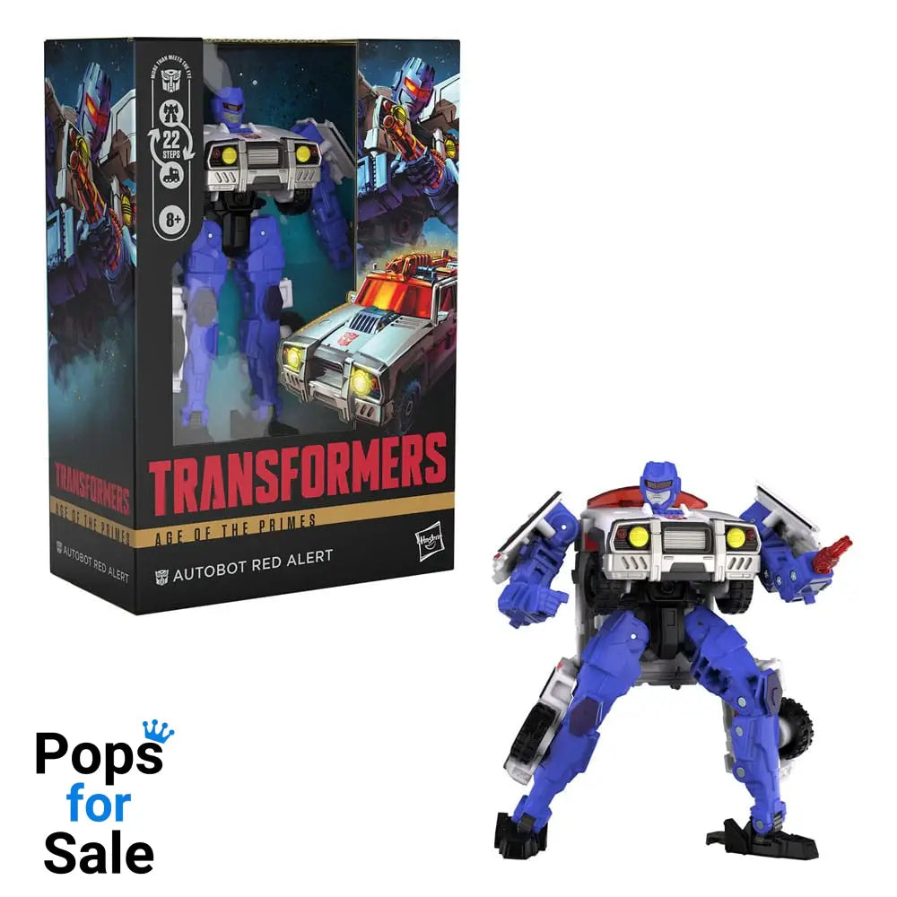 Transformers Age of the Primes Voyager Class Action Figure The Thirteen Autobot Red Alert 18 cm