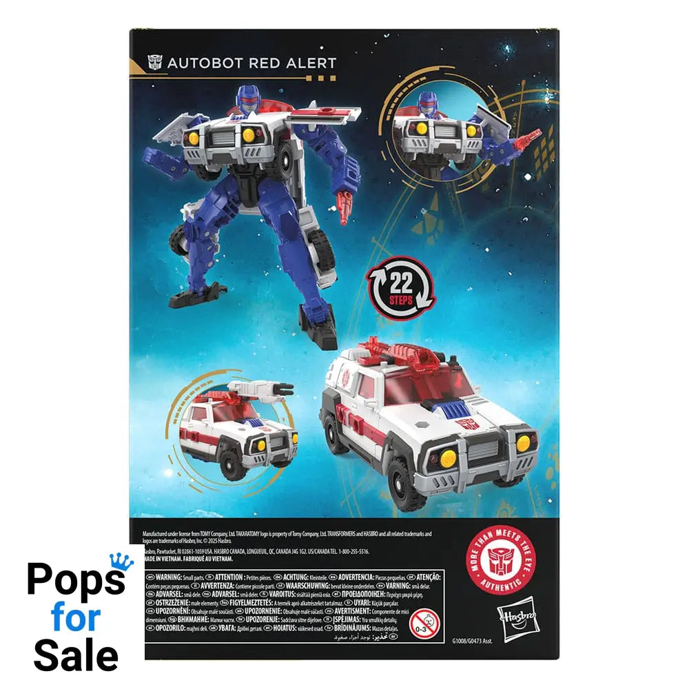 Transformers Age of the Primes Voyager Class Action Figure The Thirteen Autobot Red Alert 18 cm