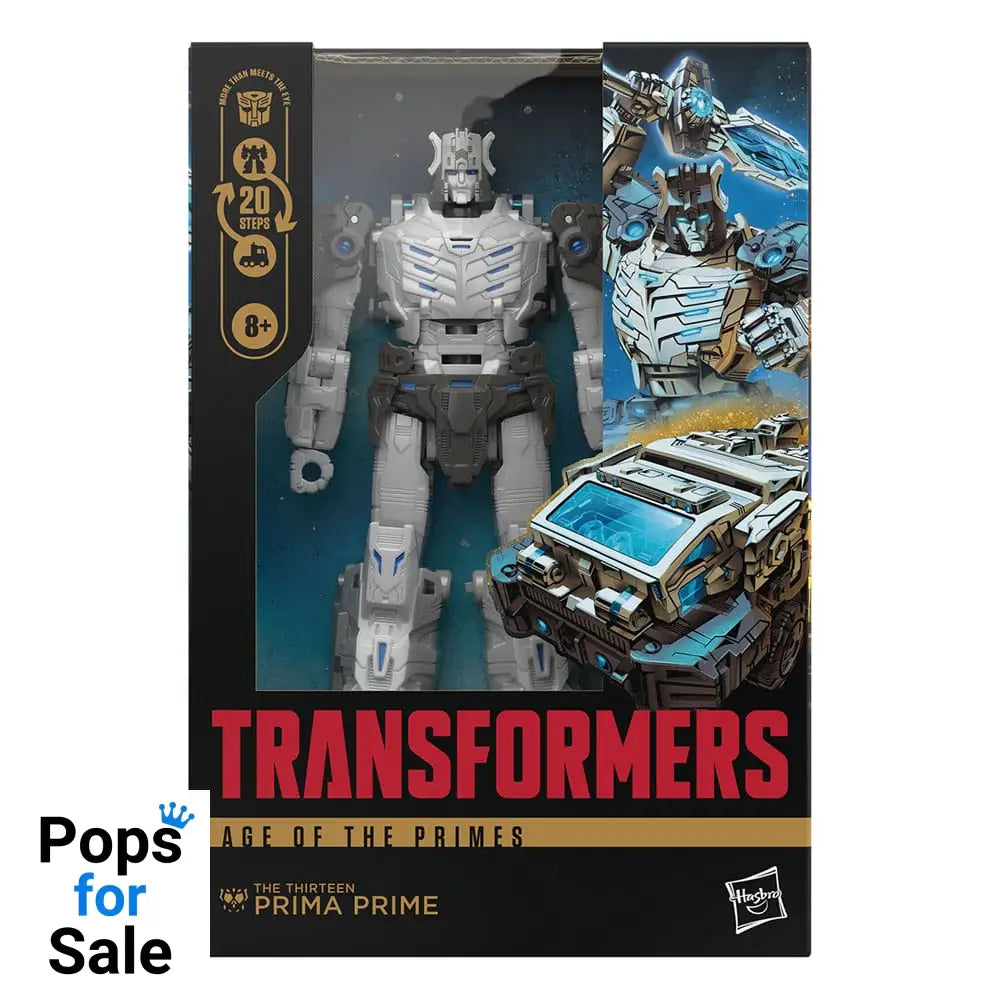 Transformers Age of the Primes Voyager Class Action Figure The Thirteen Prima Prime 18 cm NEW