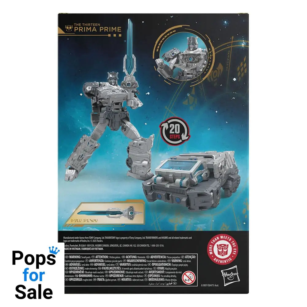 Transformers Age of the Primes Voyager Class Action Figure The Thirteen Prima Prime 18 cm NEW