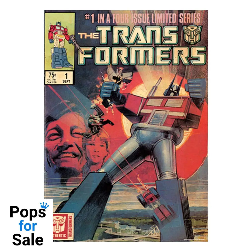 Transformers Art Print 40th Anniversary Limited Edition 42 x 30 cm