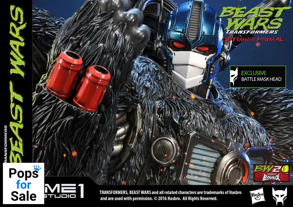 Transformers Beast Wars 1/3 Statues Optimus Primal & Optimus Primal Exclusive 63 cm Assortment (3)