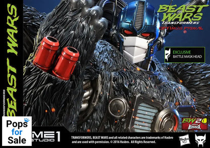 Transformers Beast Wars 1/3 Statues Optimus Primal & Optimus Primal Exclusive 63 cm Assortment (3)