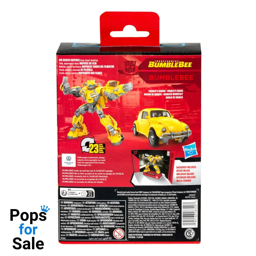Transformers: Bumblebee Generations Studio Series Deluxe Class Action Figure Bumblebee 11 cm