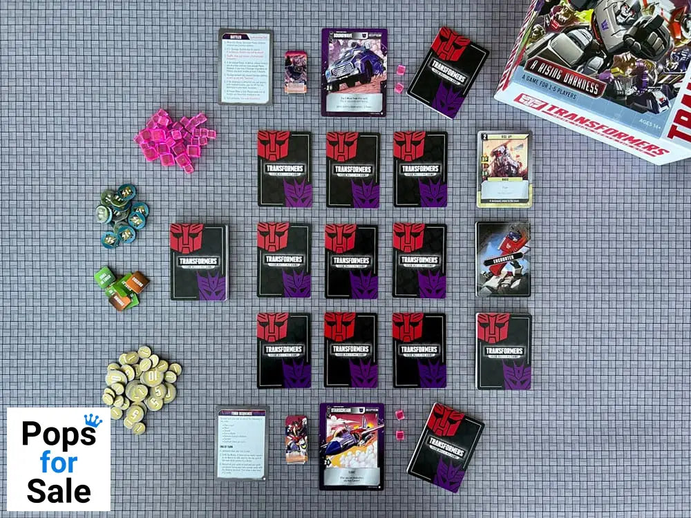 Transformers card game Deck-Building A Rising Darkness *Englische Version*