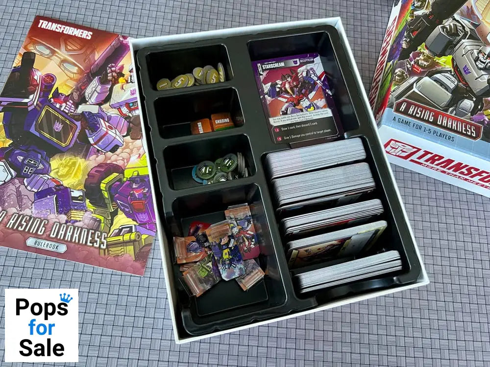 Transformers card game Deck-Building A Rising Darkness *Englische Version*