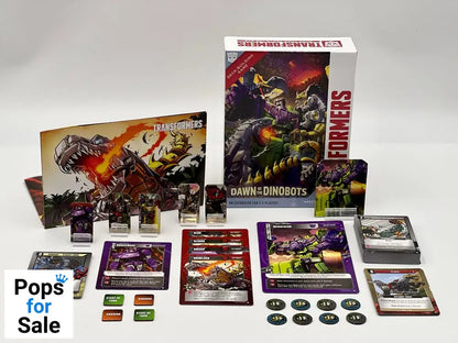 Transformers card game Deck-Building Dawn of the Dinobots Expansion *Englische Version* Board games and accessories