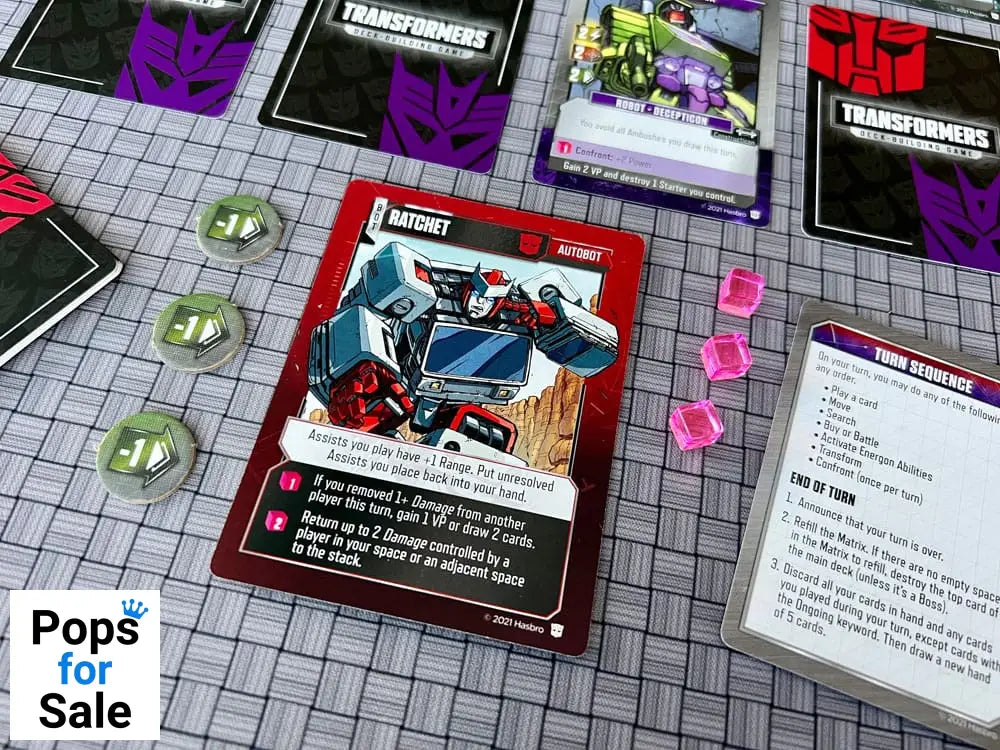 Transformers card game Deck-Building *Englische Version*