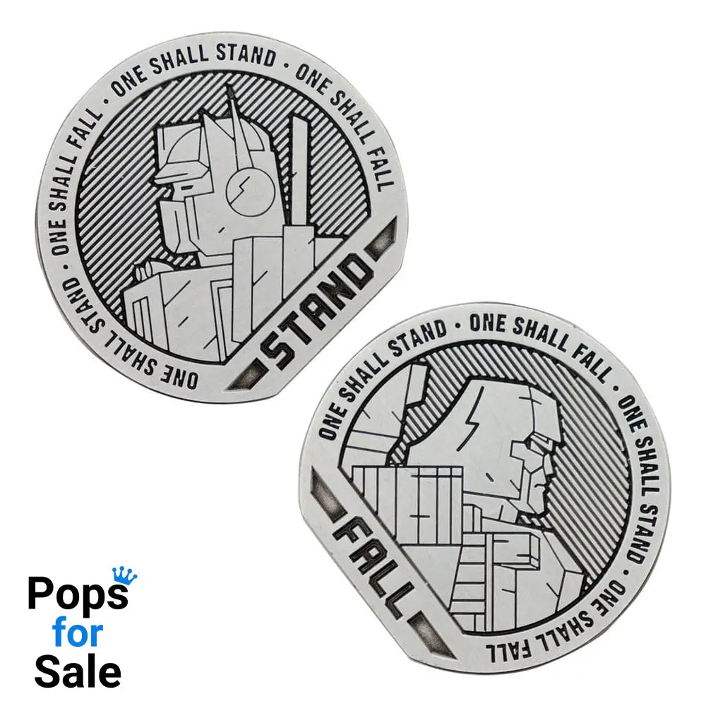 Transformers Collectable Coin 40th Anniversary 4 cm