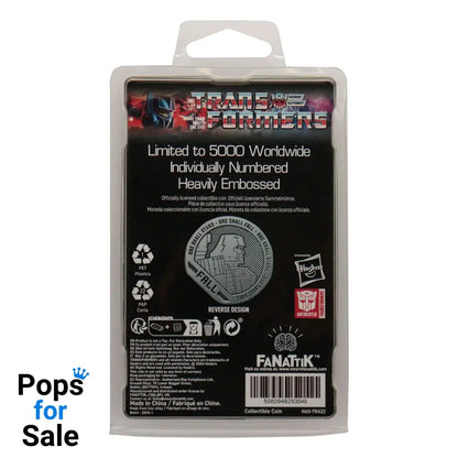 Transformers Collectable Coin 40th Anniversary 4 cm