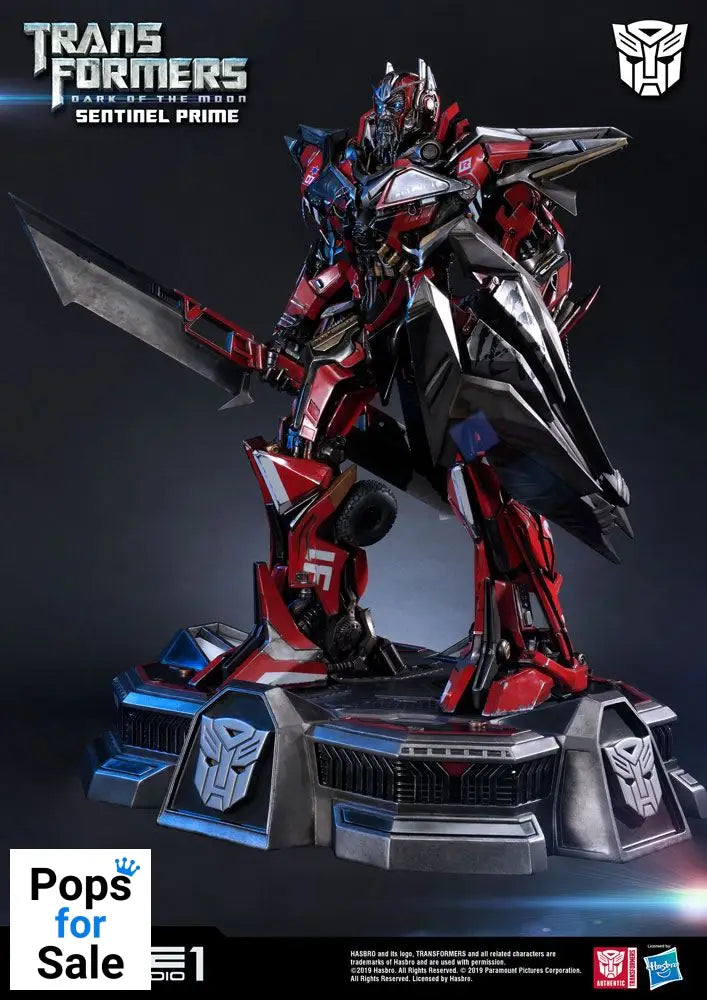 Transformers: Dark of the Moon Statue Sentinel Prime 73 cm