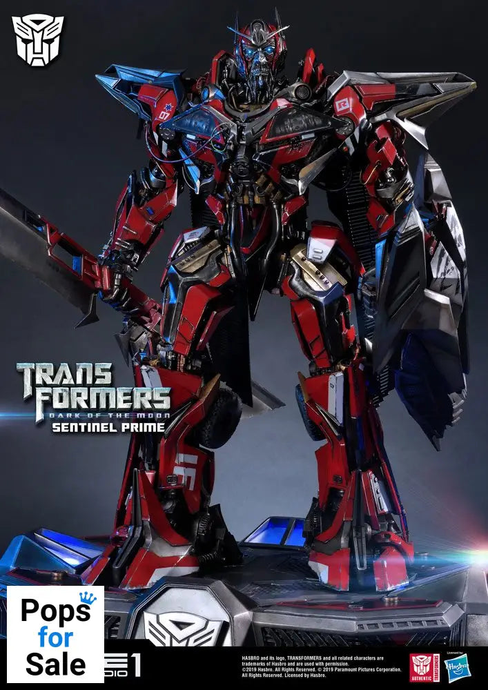 Transformers: Dark of the Moon Statue Sentinel Prime 73 cm