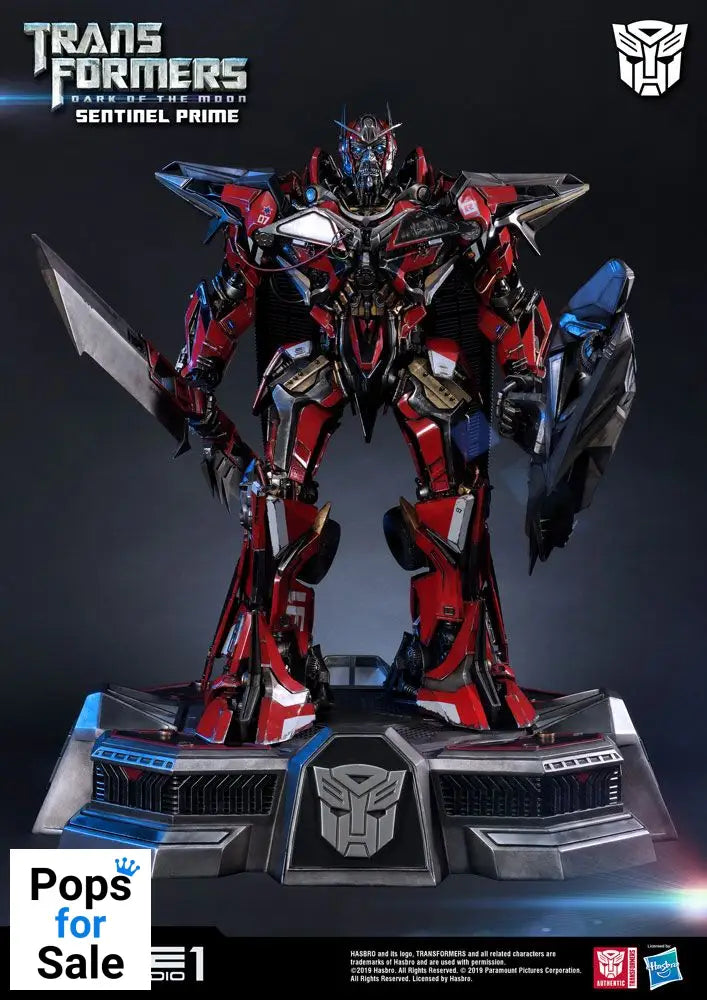 Transformers: Dark of the Moon Statue Sentinel Prime 73 cm