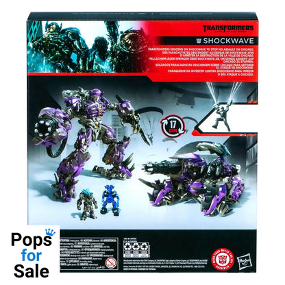 Transformers: Dark of the Moon Studio Series Leader Class Action Figure Shockwave 21 cm