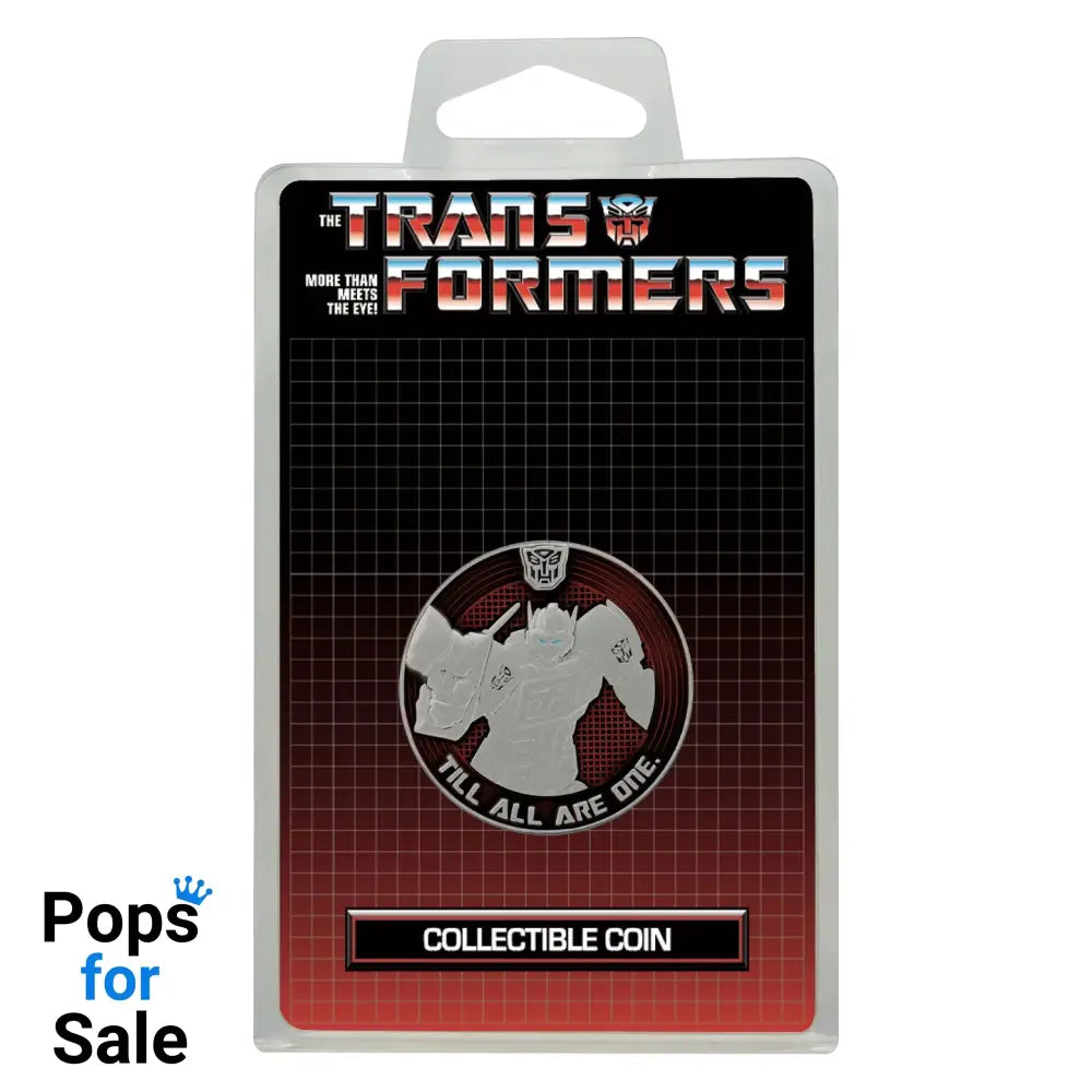 Transformers G1 Autobots vs Decepticons Limited Edition Coin