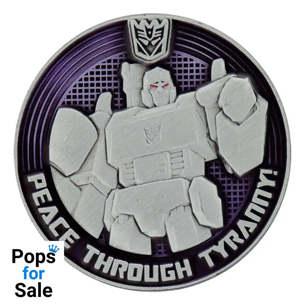 Transformers Generation 1 Collectable Coin G1 Autobots vs Decepticons Limited Edition 4 cm