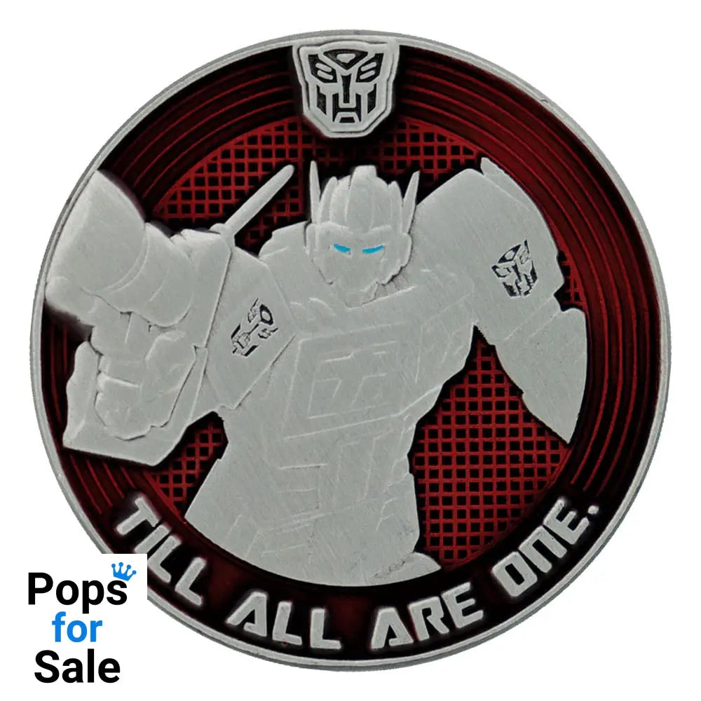 Transformers Generation 1 Collectable Coin G1 Autobots vs Decepticons Limited Edition 4 cm